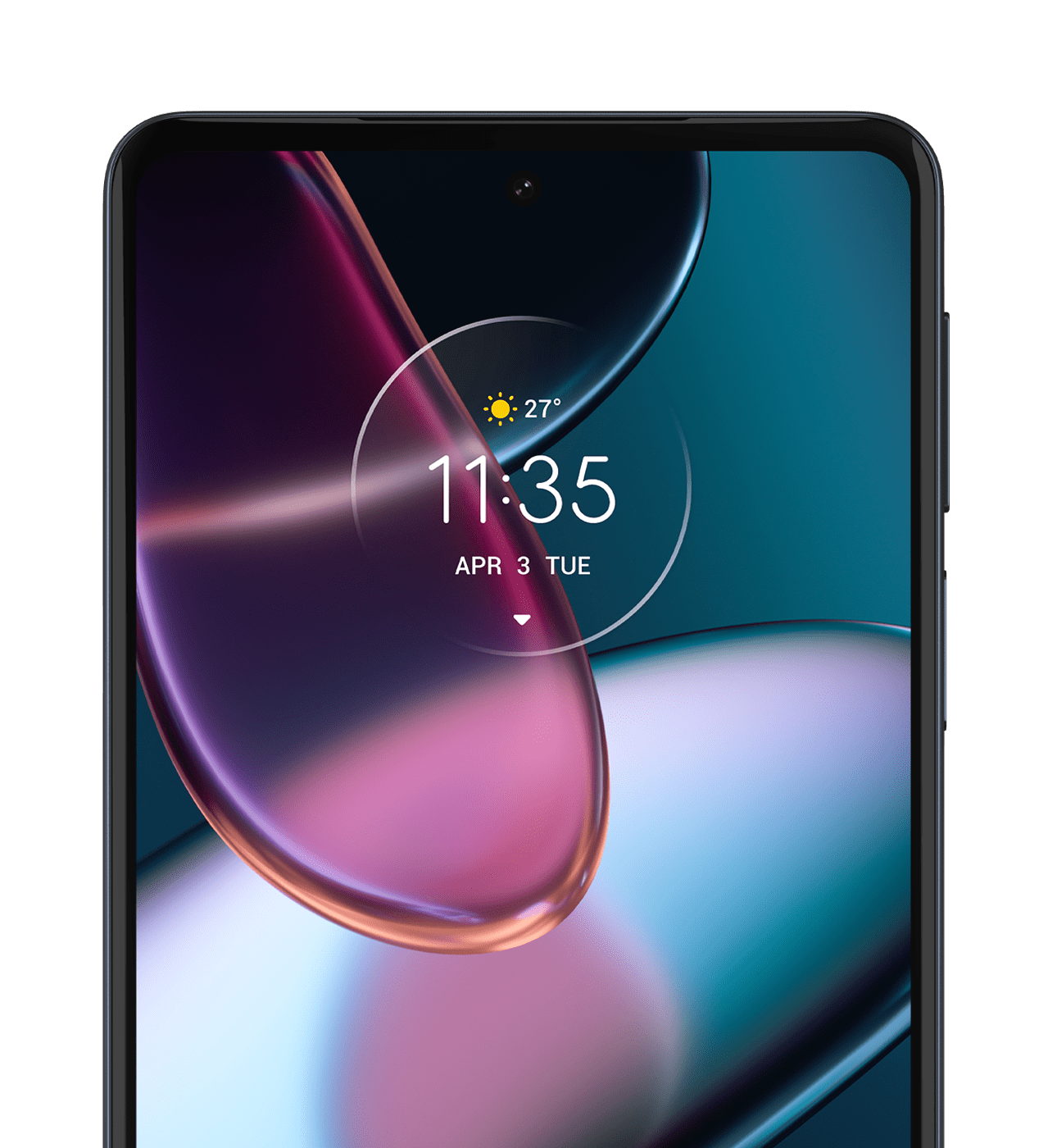Celular de frente